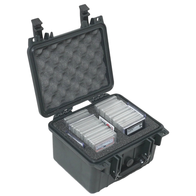 Case Club 53 Graded Card Slab Carrying Case – Waterproof Slotted Storage Fits Psa/Bgs/Fgs/Sgc Graded Slabs – Sports/Trading Coll