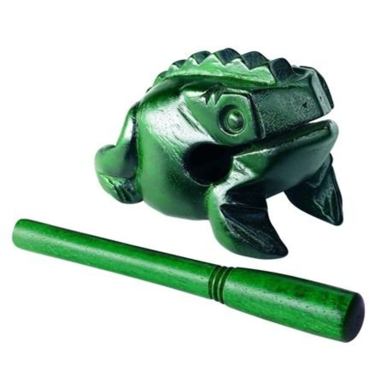 Meinl Nino Wood Frog Medium Green
