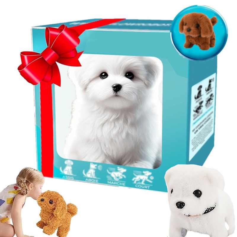 Namageer Robot Dog – Robot Puppy, 2025 New My Realistic Robots Puppy Dog Toy, My Robots Puppys That Acts Like A Real Dogs For Si