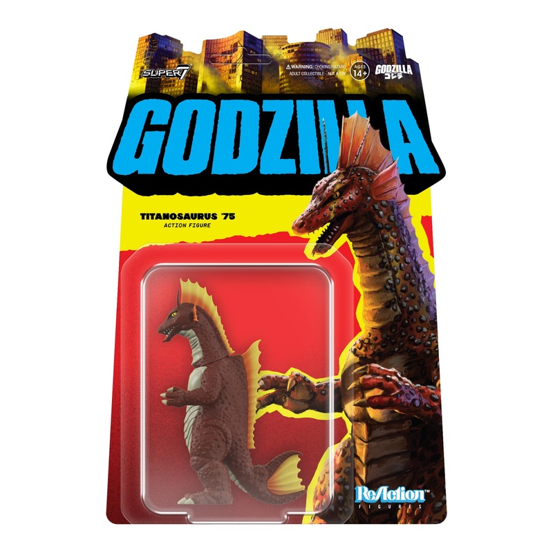 Super7 Toho Reaction Figures Wave 07 – Titanosaurus Action Figure