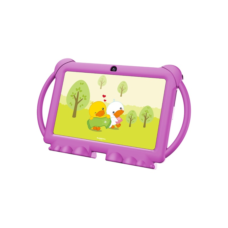 Yobanse Kids Tablet, Shockproof Case, Educational, Games(Light Pink)