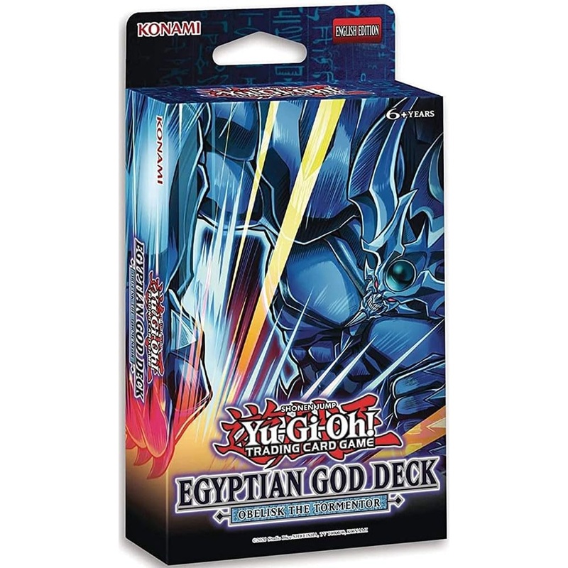 Yu-Gi-Oh! Tcg: Egyptian God Deck – Obelisk The Tormentor (Unlimited Edition, Blue)