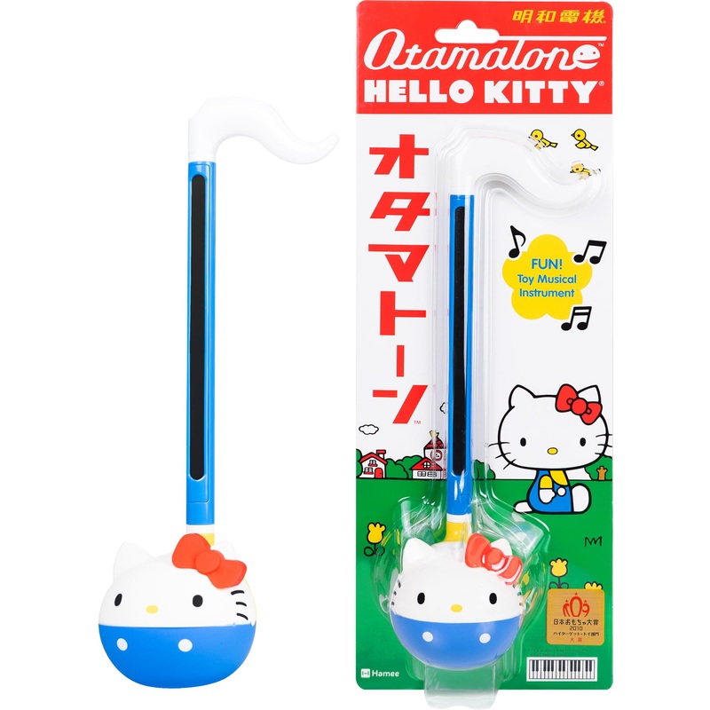 Otamatone Classic Hello Kitty [Officially Licensed Sanrio] Japanese Character Electronic Musical Instrument Portable Synthesizer