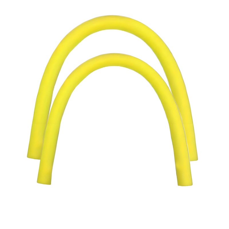 2 Pack Pool Noodles For Adults – Colorful Foam Noodle Sticks For Swimming – Floating Pool Noodles Foam Tube 59.1” X2.3 In (Yell