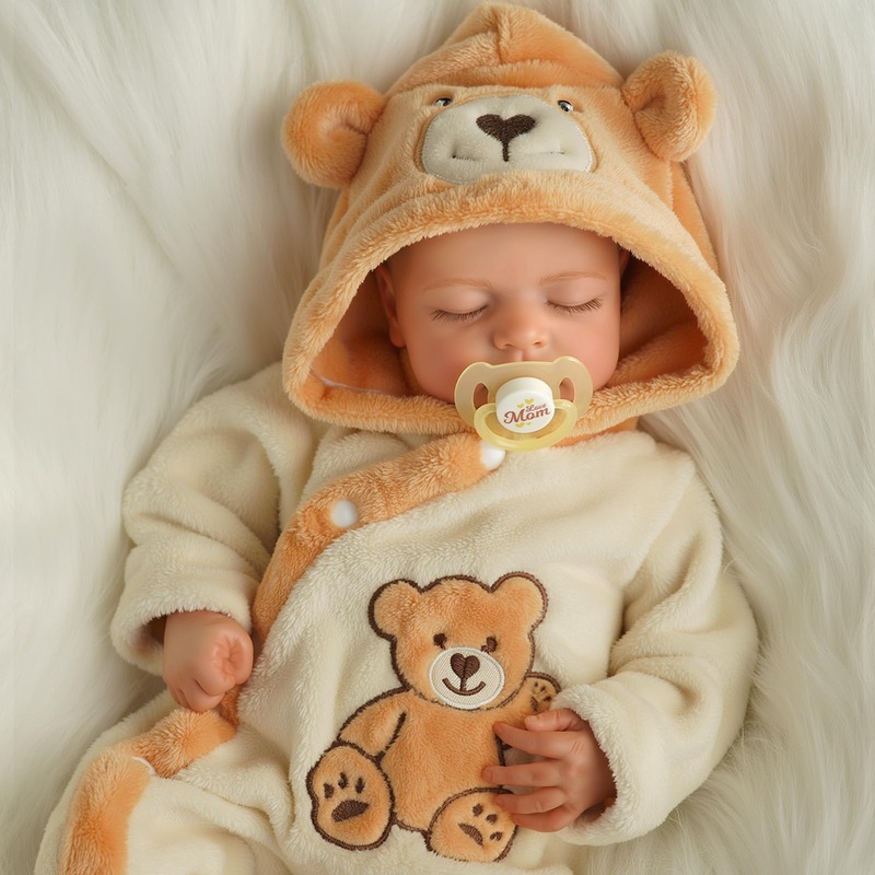 Babeside Lifelike Reborn Baby Dolls Boy Noah, 20 Inches Soft Vinyl And Cloth Body Realistic Baby Dolls, Real Life Baby Doll With