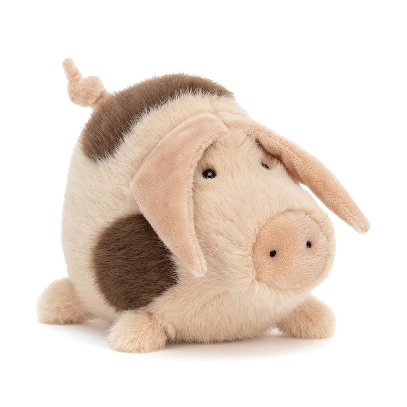 Jellycat Higgledy Piggledy Old Spot Pig Stuffed Animal, Small 5.5 Inches – Farmyard Plush Toy – Classic Children’S Gift