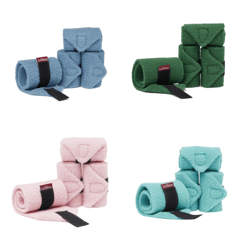 Lemieux Toy Pony Bandages For Toy Pony – Fleece – Simple Fastening – Suitable For Ages 3 Years + – Lagoon