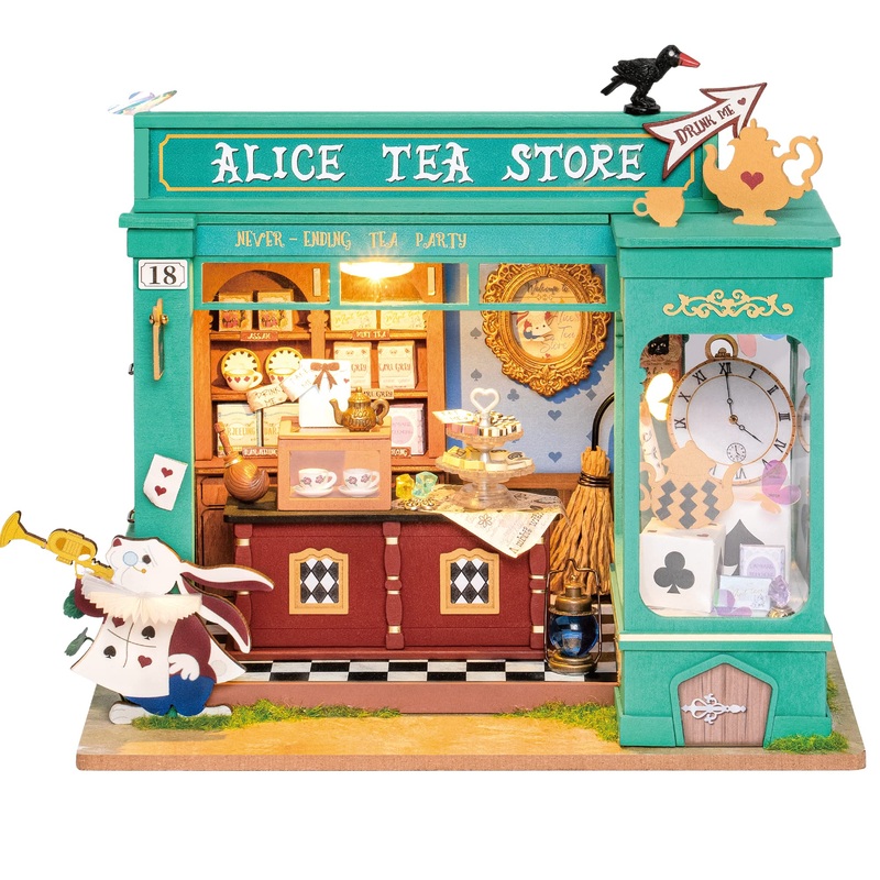 Rolife Tiny House Diy Kit For Adults And Kids-1:20 Miniature House Kit-Diy Miniature Dollhouse Kit-Hobbies For Women And Men-Led