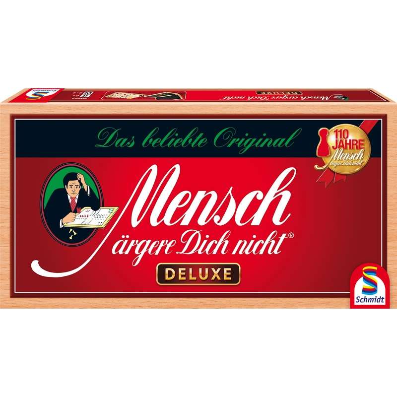 Schmidt Spiele 49453 Mensch Rgere Dich Nicht Deluxe Version Family Game