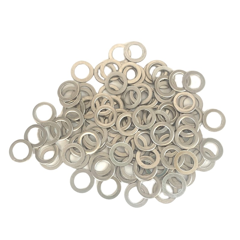 Stainless Washers 5Mm Shim For Rc Cars Replacement Parts Pack Of 100 (5X8X0.3Mm)