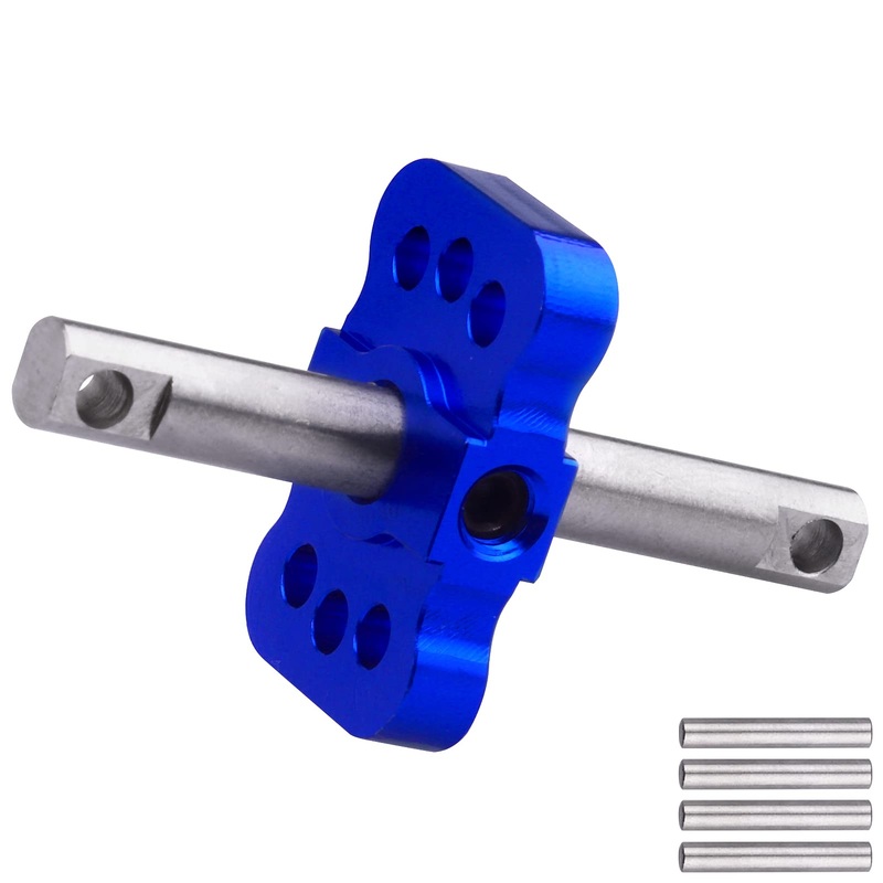 Aluminum Differential Locker Spool Diff Case Mounts For 1/10 2Wd Traxxas Slash Rustler Stampede Vxl Bandit Car Truck Replacement