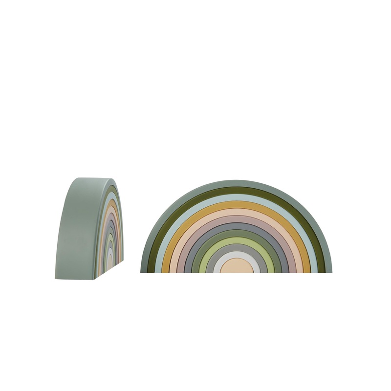 Billie + Squish Silicone Rainbow Stacking Toy – Largest On The Market 12 Layer Montessori Toys For Toddlers – Learning And Devel