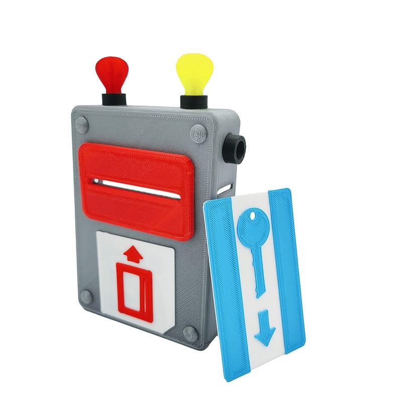 Keycard Scanner Hello Neighbor Inspired – 3D Printed | Made In Usa