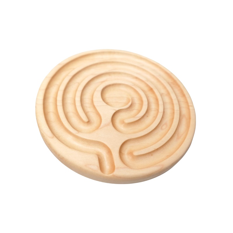 Pocket Labyrinth, Breathing Board, Finger Labyrinth, Finger Maze, Hand Labyrinth, Meditation Labyrinth (Pocket One)