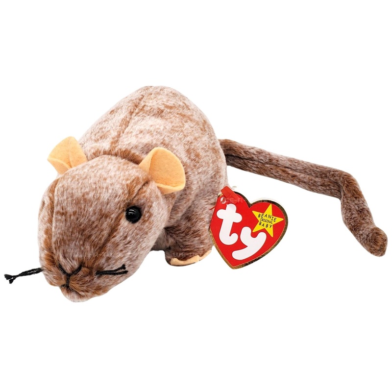 Ty Beanie Babies – Tiptoe The Rat