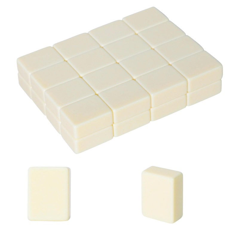 32 Pcs Blank Mahjong Tiles Game Set, Suitable For 1.2 ”(30Mm) Standard Size American Mahjong Tiles, Replace Lost Tiles & Can Be