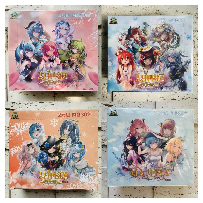 540 Pcs Goddess Story Tcg Collection Cards, Booster Box Playing Cards,Birthday Gift Game Cards Table Toys 3 Boxes (Ns-2M11)