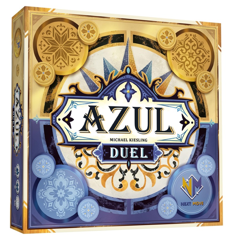 Azul Duel Board Game – Competitive Head-To-Head Tile-Placement Strategy Game, Stunning Mosaic Art And Quick Gameplay For Kids &