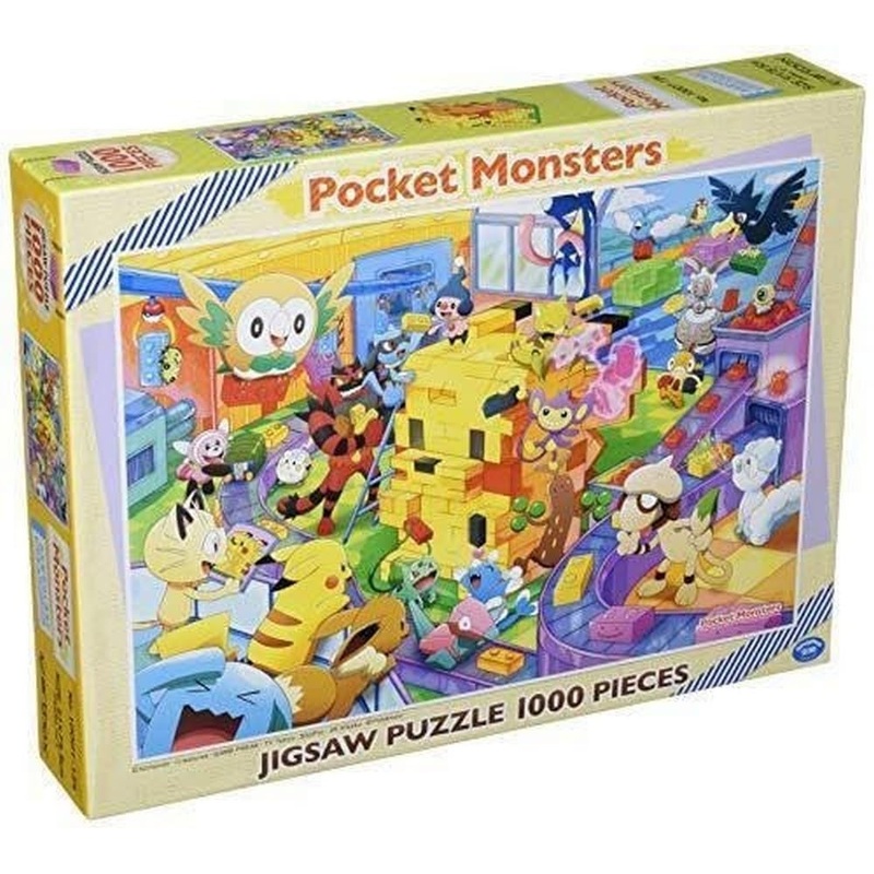 Ensky – Pok  Mon – Lets Make It Together Pikachu Blocks, 1000 Piece Jigsaw Puzzle