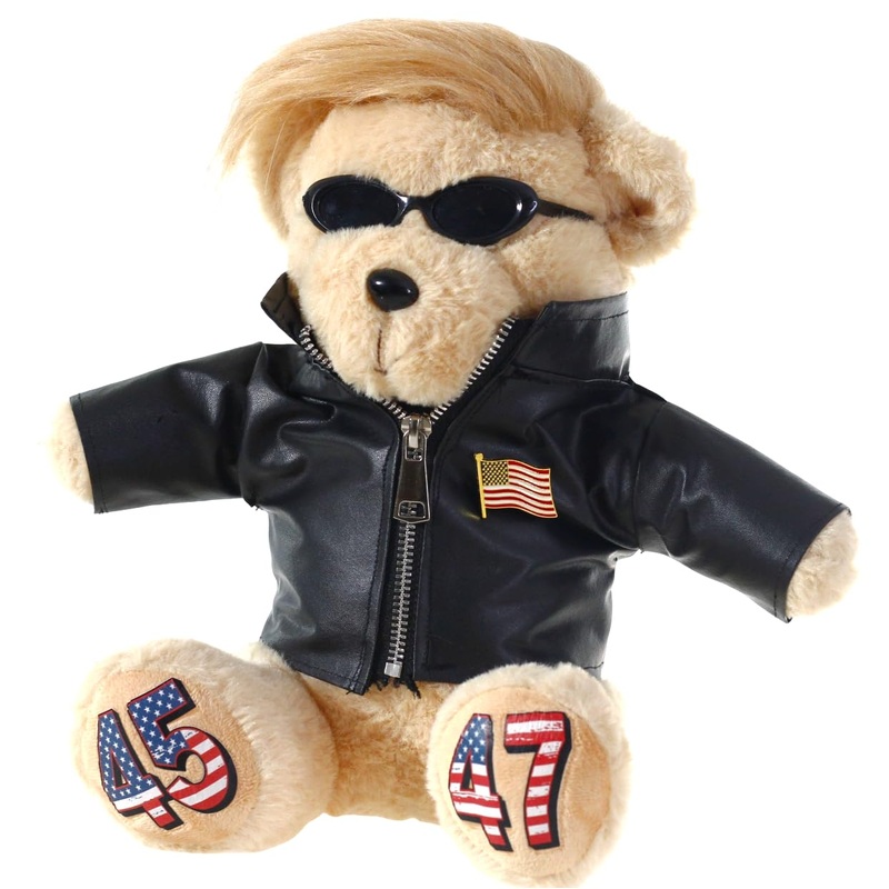 Lanxitown President Donald Bear Donald Merchandise President Donald Teddy Bear Donald Gifts Funny Toys