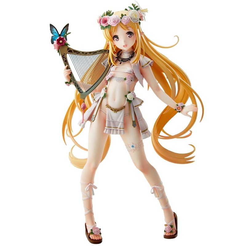 Qaheart 6Th Villager Melmu Figures Original Painting Figure Beauty Girl Illustration Anime Action Figurine 23Cm/9.1Inch