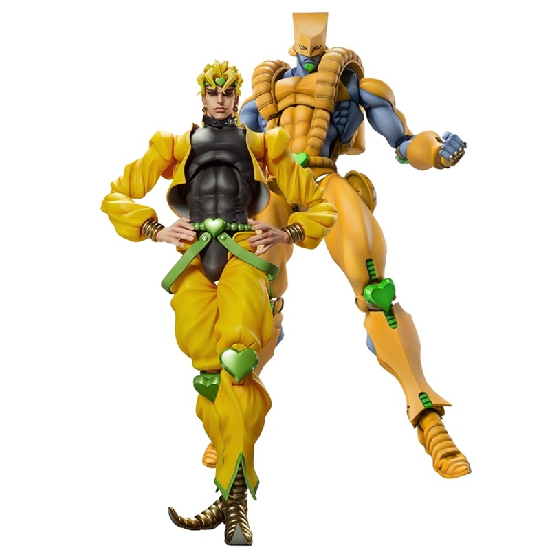 Qaheart Dio Brando Figures The World Anime Figure Statues Ultra Movable Action Figurine For Birthday