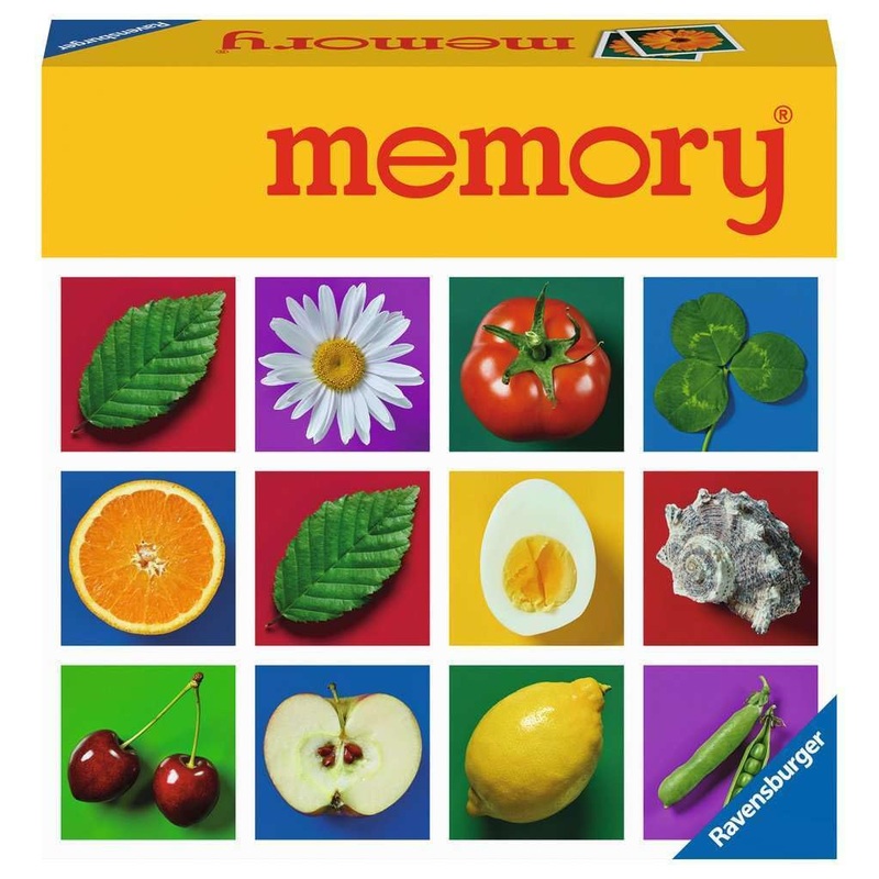 Ravensburger Classic Memory Game – Matching Picture Snap Pairs For Kids Age 6 Years Up