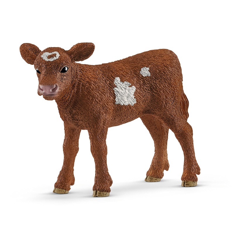 Schleich Farm World, Farm Animal Toys For Kids And Toddlers, Texas Longhorn Baby Cow Toy, Ages 3+