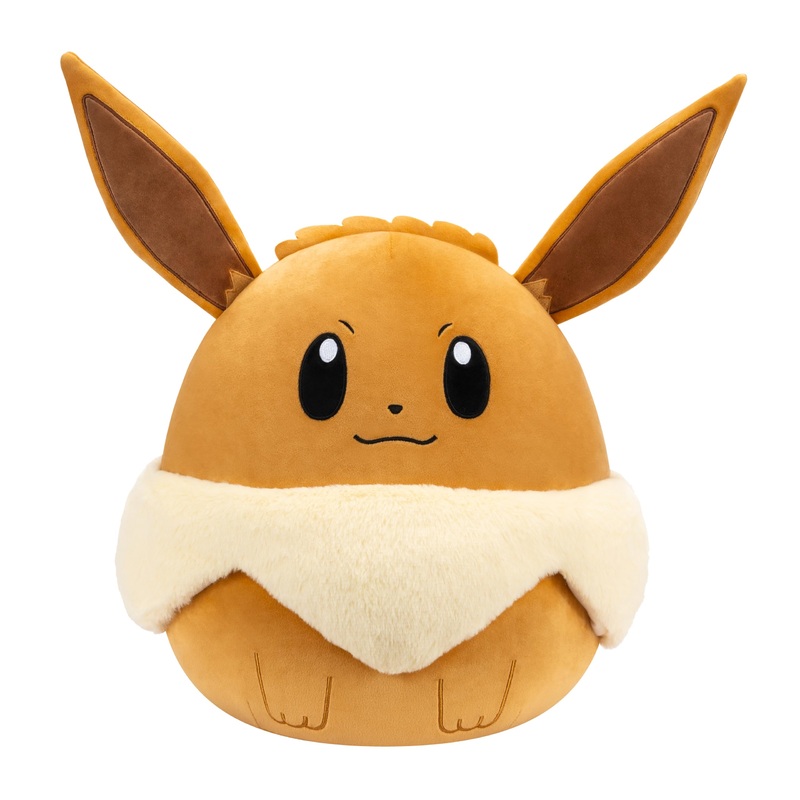 Squishmallows Original 14In Eevee Pok  Mon Plush – Ultrasoft Official Jazwares Plush (Large)