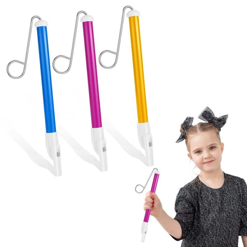 3 Pcs Slide Whistle Handheld Slide Whistle Party Favors With Stainless Steel Metal Sliding Rods Adults Musical Instrument Slidin