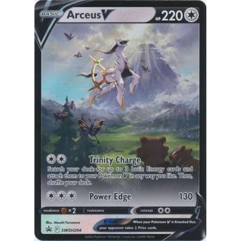 Arceus V Swsh204 – Black Star Promo – Full Art