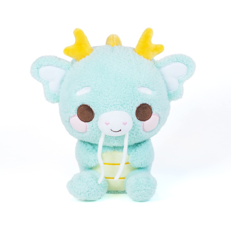 Cuddle Barn Plushgoals – Kai The Mythical Kirin | Blue Kawaii Dragon Folklore Inspired Stuffed Animal Plush Toy, 9 Inches