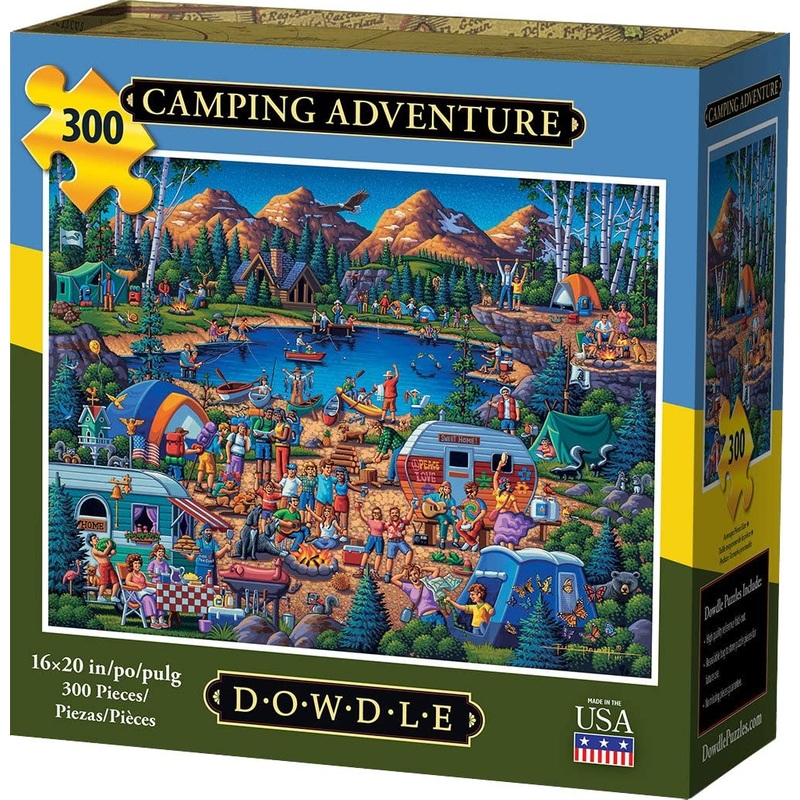 Dowdle Jigsaw Puzzle – Camping Adventure – 300 Piece