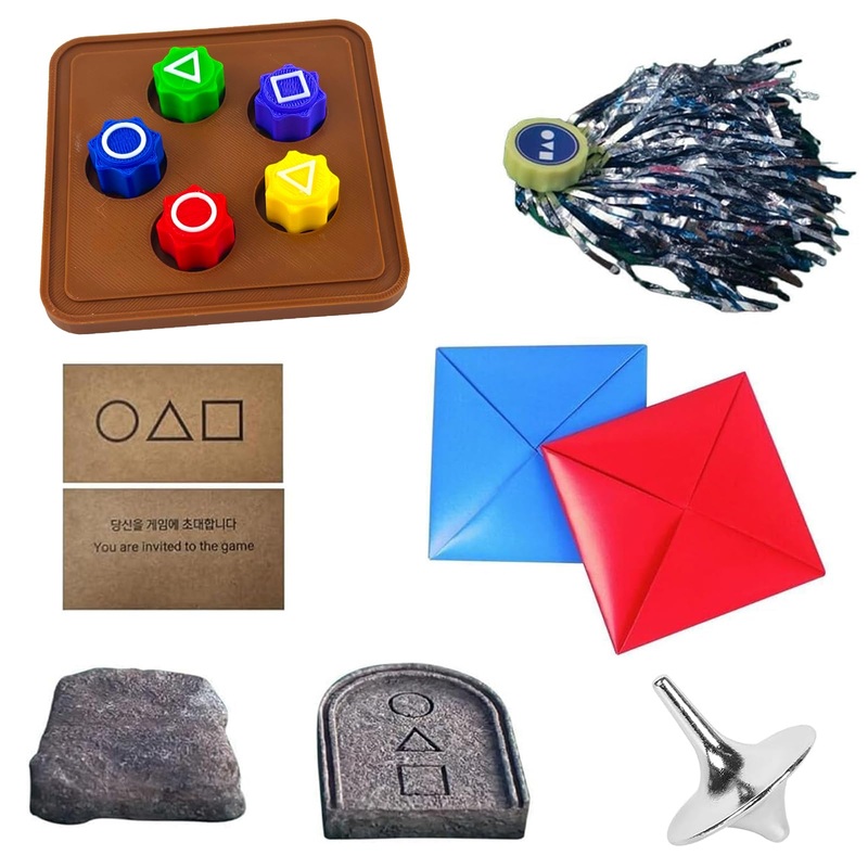 Gonggi Game Set,2025New Korean Folk Game Set, Stone Catching Game Double-Sided Korean,Korean Traditional Gong Gi Game Play,Famil