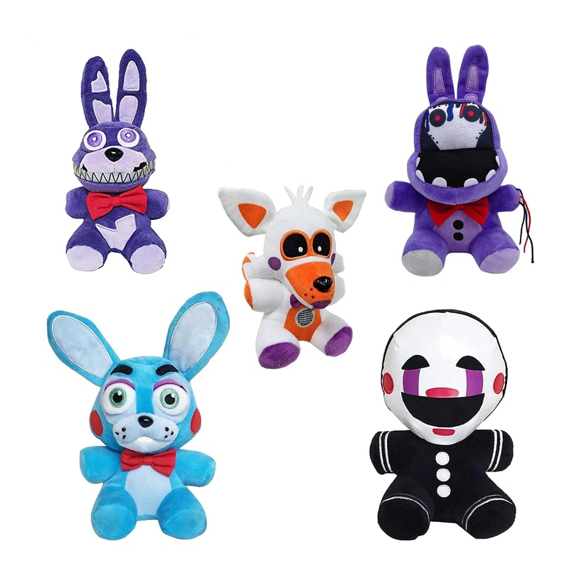 Hjysxyns Plush Toys -Springtrap Plush Toy Stuffed Animal Doll Fan Made Plushies For Boy Girl Plush Gift (5Pcs)