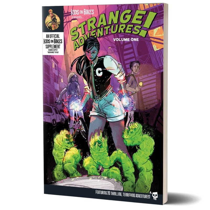 Renegade Game Studios Kids On Bikes: Strange Adventures Vol. 2 Non-Core Supplement Role-Playing Game 80 Page Full-Color Softcove