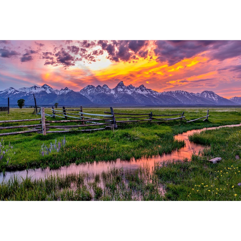 Wonderscapes – Grand Teton National Park Jigsaw Puzzle, 1000 Pieces, 27.55 X 19.68 In