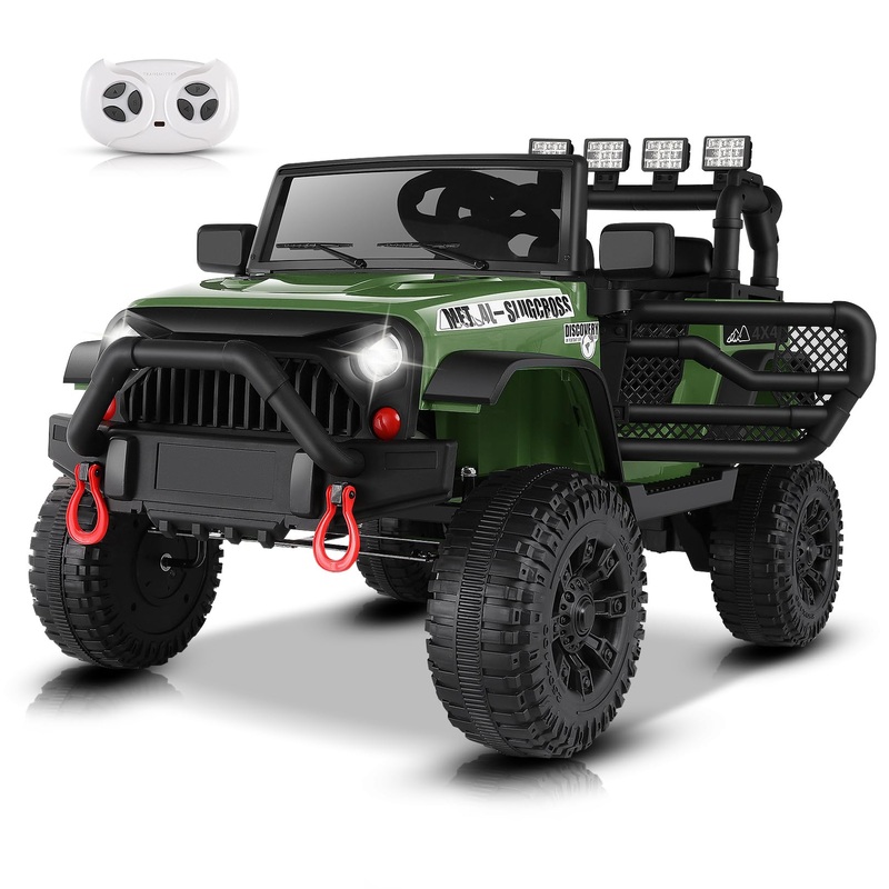 Hikole 24V Ride On Toys For Big Kids, 24 Volt Power Wheels With Remote Control, Kids Ride On Car 24V, Bluetooth Musicdual Steeri