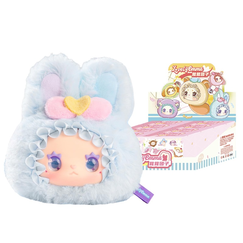 Lucky Emma Secret Forest Lovely Emma Dumpling Series Blind Box 3Pcs Blind Bag Collection Toys Desktop Cute Blind Box Figures For