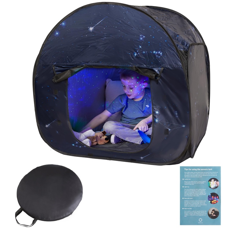 Sensory Tent | Calm Corner For Children To Play And Relax | Sensory Corner | Helps With Autism, Spd, Anxiety & Improve Focus | B