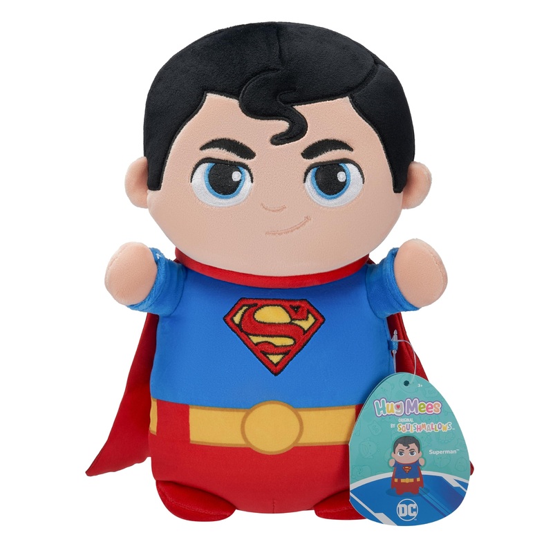 Squishmallows Original Dc 10In Superman Hugmees – Ultrasoft Official Jazwares Plush (Medium-Sized)