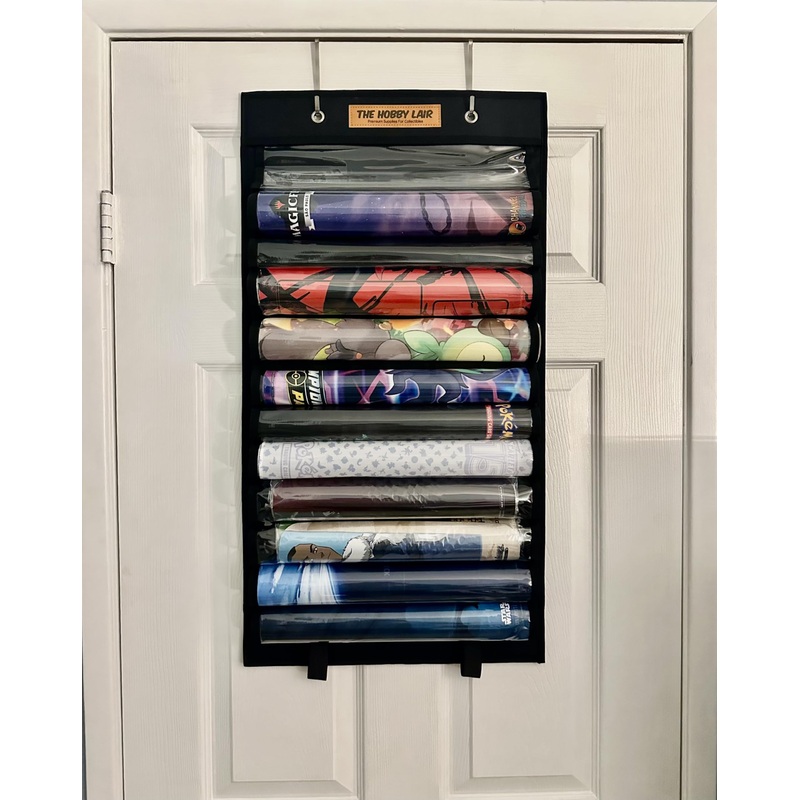 The Playmat Lair | Store And Protect 12 24”X14” Tcg Playmats | Compatible With Pokemon And Mtg Playmats