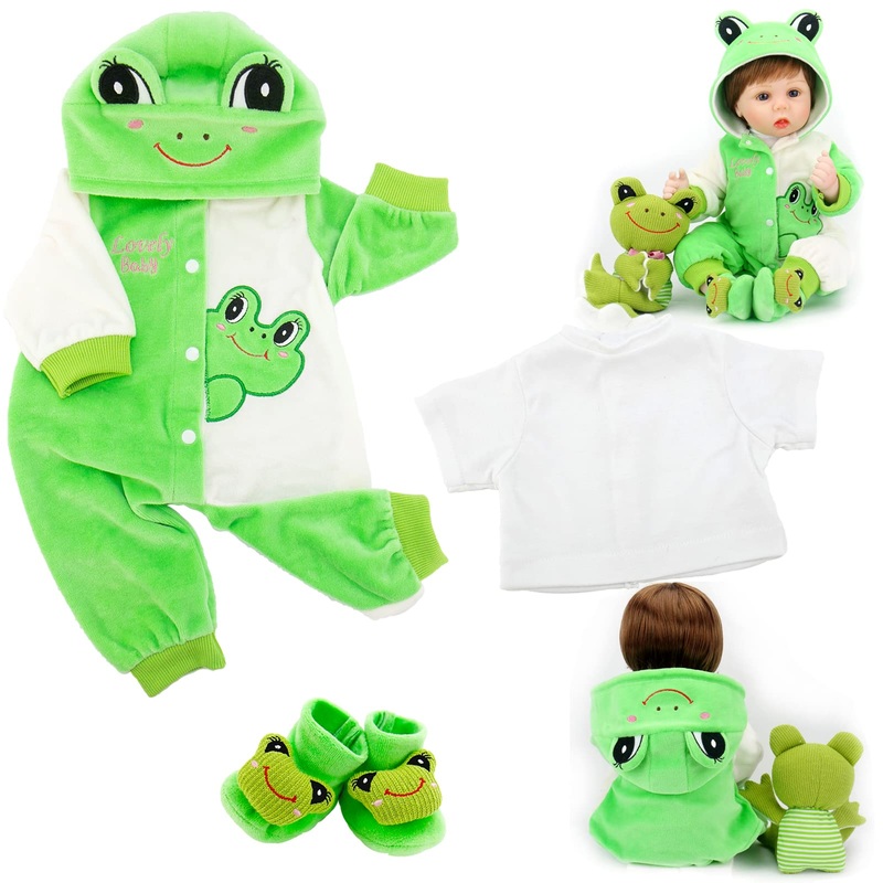 Aori Reborn Dolls Clothes – Outfit Accessories For 20-24 Inch Realistic Newborn Toy Dolls