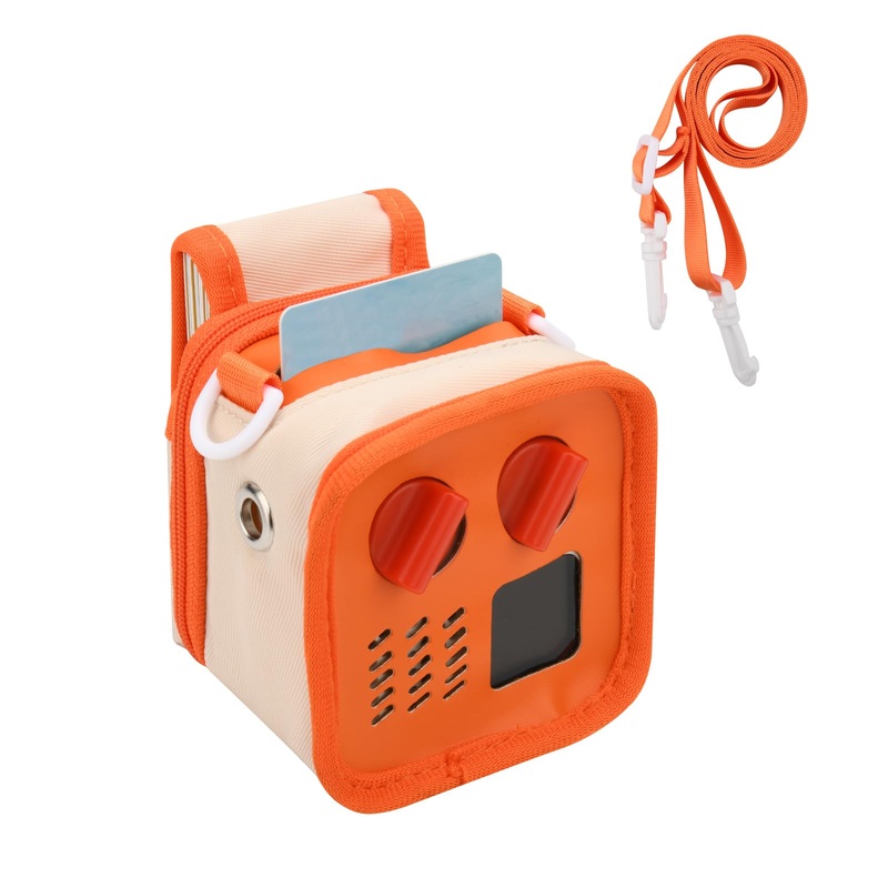 Beautyflier Travel Carrying Case Sleeve Compatible With Yoto Mini (2024 Edition), Audio Music Player Pouch Carrier With Shoulder