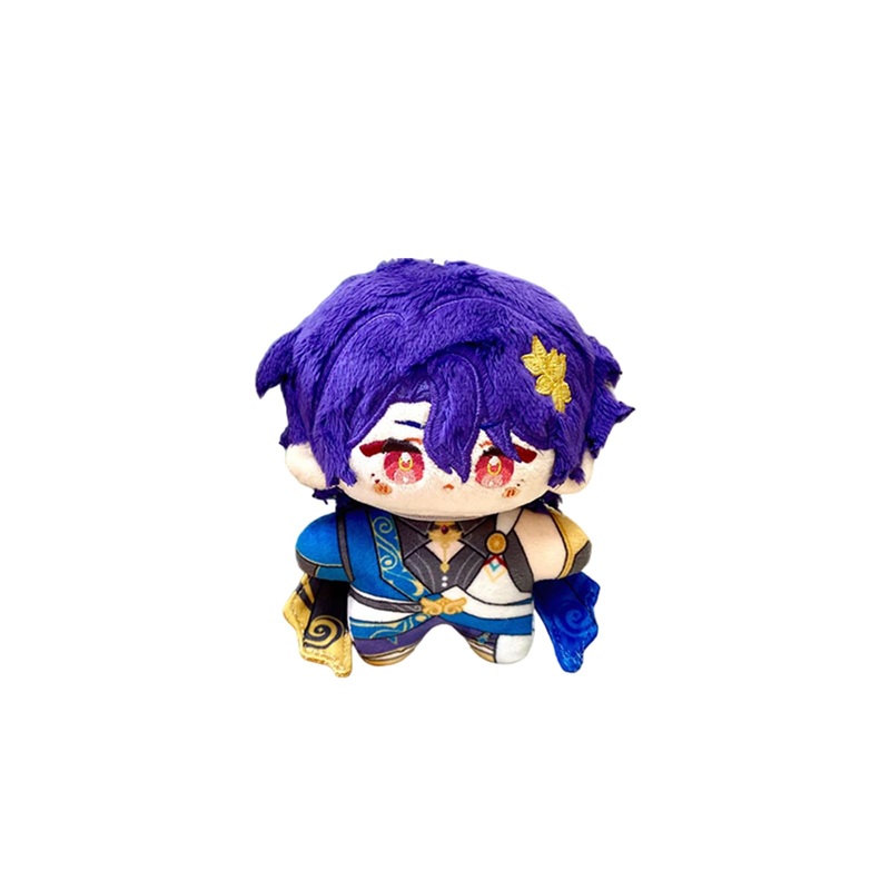 Calembou Anime Plush Keychain, 4.7-Inch Cute Plush Figure Dr. Ratio Keychain Charm For Backpack, Kawaii Mini Plushies For Star R