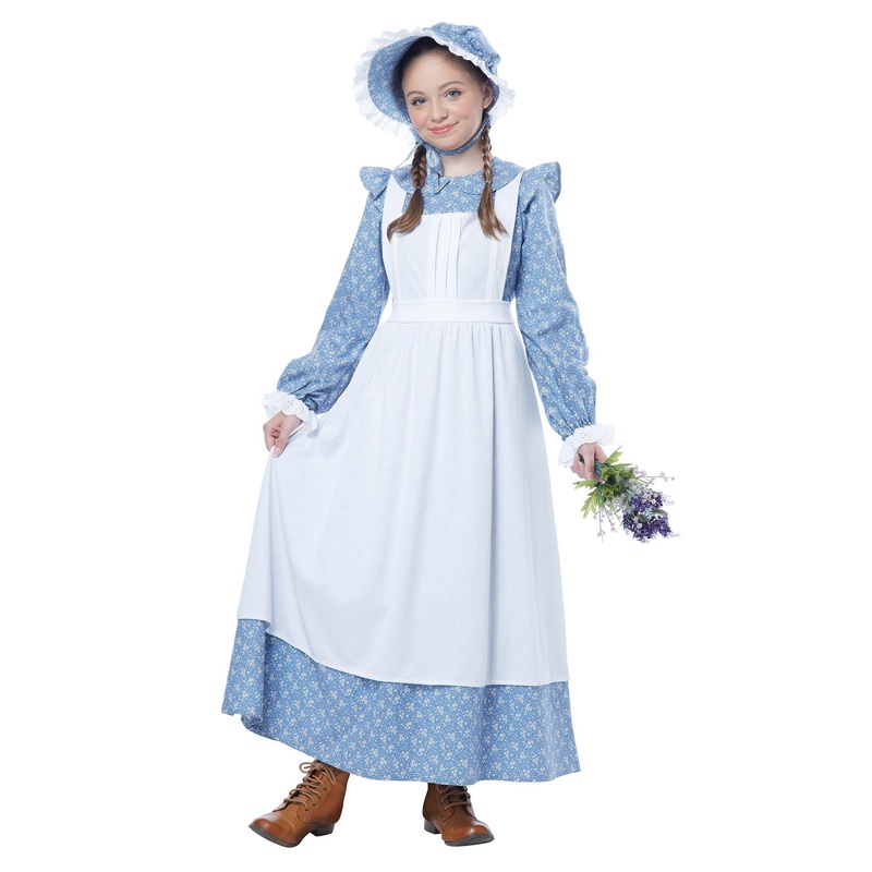 Child Pioneer Girl Costume 2X-Large