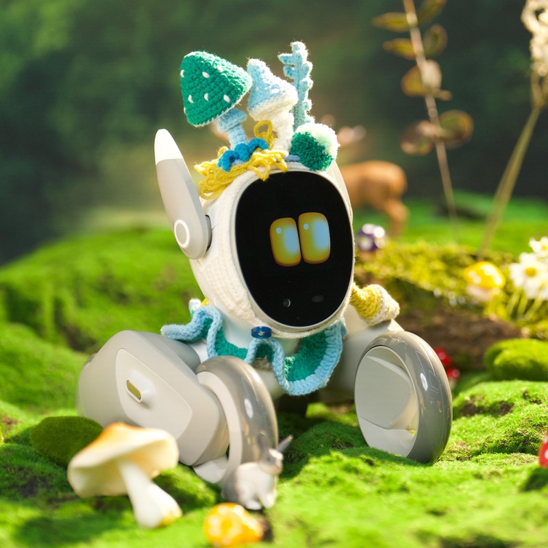 Loona Forest Explorer Outfit – Handmade Crochet Headpiece And Collar Set With A Nature-Inspired Theme, Perfect For Transforming