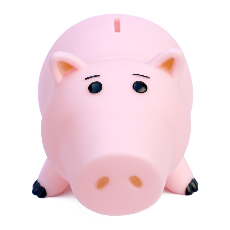 Zaring Cute Pink Pig Money Box Plastic Piggy Bank For Kid’S Birthday Gift Without Box (Pink-With Drawstring Plastic Bag)