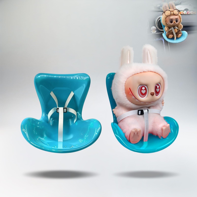 Accessories For Labubu Dolls, Have A Seat For Labubu Doll, Doll Vent Car Seat,Suitable For Displaying And Protecting Labubu Doll