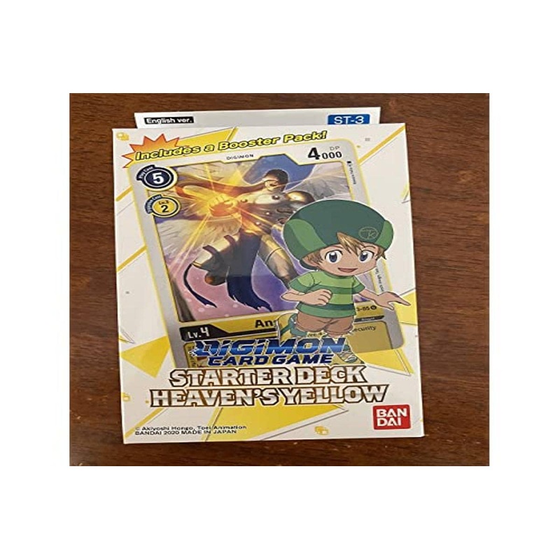 Bandai – Digimon Card Game: Starter Deck- Heaven’S Yellow – Trading Card Game